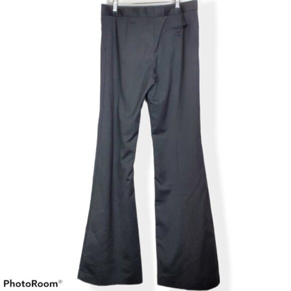 BCBGMaxAzria, Gray Wide Leg Work Pants, Size 10 - Picture 2 of 10